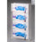 Poltex Glove Box Holder Wall Mounted 4-Box Capacity Clear 10-1/4 W X 3-3/4 D X 20 H Inch Acrylic - ACGB4-W