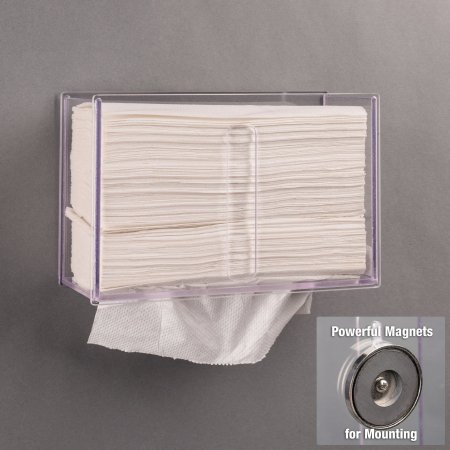 Poltex - Paper Towel Dispenser Clear PETG Magnet Mount - PAPRTWL-M