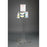 Poltex - Hygiene Dispensing Station Floor Stand Clear Acrylic - RESPI-S