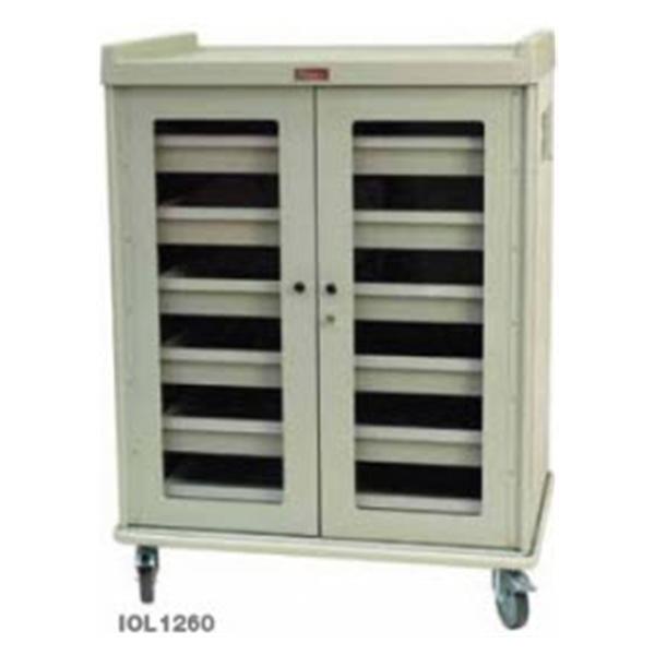 Harloff Manufacturing Cart Lens Storage Intraocular 4 Casters Ea - IOL1260