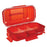 DuraPorter - Specimen Storage / Transport Box 6-1/3 X 7-3/4 X 15 Inch Translucent Red Polycarbonate - 120077