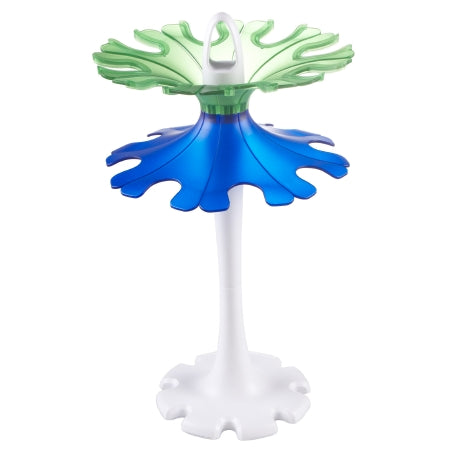 Heathrow Scientific - Carousel Pipette Stand Universal, 6-1/5 X 9 X 16-1/8 Inch, Blue / Green For Securely Holding all Brands of Pipettes - 120480
