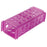 Heathrow Scientific - 4-Way Test Tube Rack 60 Place 13 X 75 mm / 13 X 100 mm / 16 X 100 mm / 16 X 125 mm / 17 X 120 mm Purple 2-4/5 X 3-4/5 X 9-1/8 Inch - 120685
