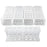 Heathrow Scientific - 4-Way Test Tube Rack 60 Place 13 X 75 mm / 13 X 100 mm / 16 X 100 mm / 16 X 125 mm / 17 X 120 mm Natural 2-4/5 X 3-4/5 X 9-1/8 Inch - 120687
