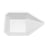 Heathrow Scientific Weighing Boat White, Medium, Antistatic, 26 X 83 X 132 Mm For Providing Accurate Pour-Outs With Minimal Sample Loss - HS120226