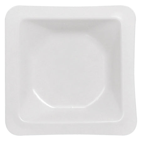 Heathrow Scientific - Weighing Dish Wide Flat Bottom White Polystyrene - HS1420CC