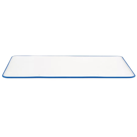 Heathrow Scientific - Lab Mat White / Blue, Reusable, Reversible, 1 X 14 X 23-1/2 Inch For Helping to keep Benchtops Clean and Safe from Stains, Spills and Wear - 120599