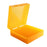 Heathrow Scientific - Cryo Storage Box 2-1/5 X 5-3/5 X 6 Inch Orange Polypropylene 100 Tube Capacity - 120204