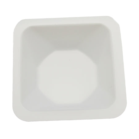 Heathrow Scientific Weighing Boat White, Medium, Antistatic, 24 X 85 X 85 Mm For Providing Accurate Pour-Outs With Minimal Sample Loss - HS1420BB