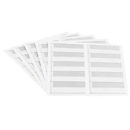 Premium Plus - Slide Box Inventory Card 8-1/2 X 11 Inch, White For use with Microscope Slide Storage Box - 120618