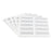 Premium Plus - Slide Box Inventory Card 8-1/2 X 11 Inch, White For use with Microscope Slide Storage Box - 120618