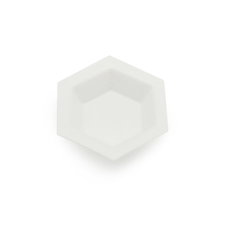 Heathrow Scientific - Weighing Dish Hexagonal / Wide Flat Bottom White Polystyrene - HS14251A