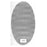 Econoline Products Pad Orthopedic Oval Foot Moleskin 5-1/16X2-3/8" Beige Size Large 110/Package - 1008499