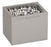 Sheldon Manufacturing Single Bead Block Lab Armor Silver, 3 X 3 X 3-4/5 Inch Exterior, 2-1/2 X 2-1/2 X 3-1/5 Inch Interior Dimensions, 0.25 Liter Beads For Use With Any Standard Commercially Available Dry Bath - 52100-SLV