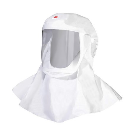 3M Versaflo - Air Purifying Respirator Hood Integrated Head Suspension Pull On Closure Medium / Large White - S-533L