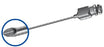 Avid Medical Reganes Epidural Needle Weiss , Tuohy Style 17 Gauge 3-1/2 Inch 8 Degree Bevel Angle Type - RP1735RW