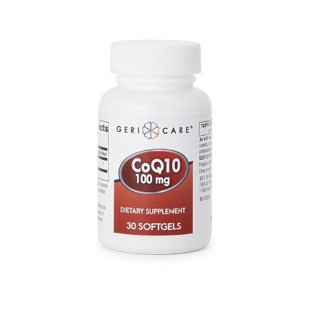 Geri-Care - Dietary Supplement Coenzyme Q-10 100 mg Strength Softgel 30 per Bottle - 57896087503