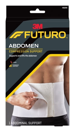 3M Futuro - Abdominal Binder Large Hook and Loop Closure 42 to 52 Inch Waist Circumference Adult - 46200ENR