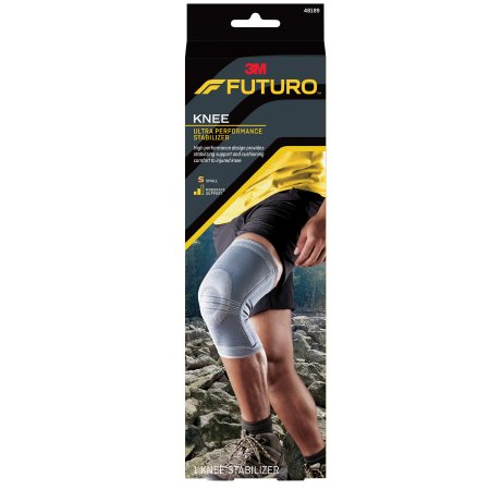 3M Knee Stabilizer  Futuro Ultra Performance Small Pull-On 12 To 14 Inch Calf Circumference / 14-1/2 To 16-1/2 Inch Thigh Circumference Left Or Right Knee - 48189ENR