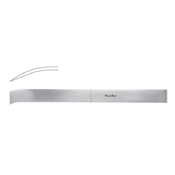 Miltex-Integra Osteotome Lambotte Meister-Hand 9" Curved 6Mm Tip Stainless Steel Reusable Ea - MH27-499