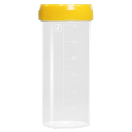 Sarstedt Graduated Container Flat Base Polypropylene 120 Ml (4 Oz.) - 75.9922.420