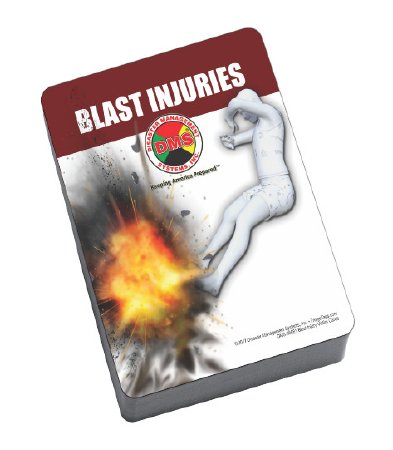Disaster Management Systems - Training Cards Blast Injuries - DMS-06081