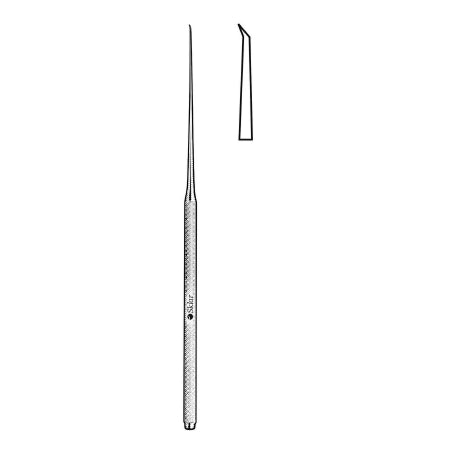 Sklar - Pick Austin 6-1/4 Inch Length Stainless Steel 0.8 mm Wide 25° Angled Tip - 65-3335