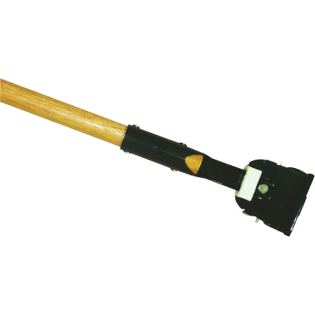ABCO - Dust Mop Handle 65 Inch Length Wood Tan Clip On Connection - 01406-NB-EA