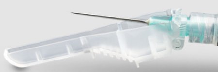 McKesson Prevent - Hypodermic Needle Hinged Safety Needle 25 Gauge 1 Inch Length Ultra Thin Wall - McKesson - 102-N251S3