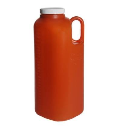 Thermo Scientific Nalge 24 Hour Urine Specimen Collection Container Samco Urinegard Hdpe 3,000 Ml (101 Oz.) Screw Cap Unprinted Nonsterile - 30 3000L