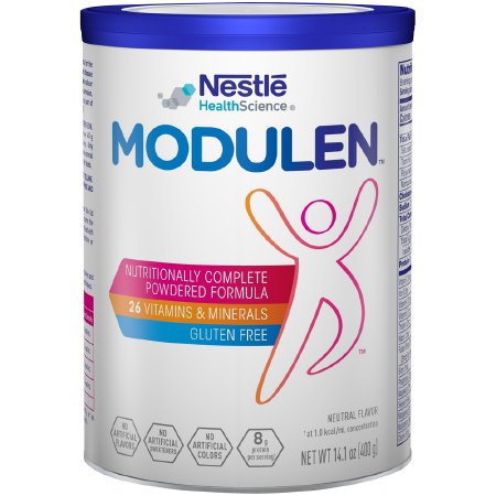 Nestle Healthcare Nutrition Crohn'S Disease Oral Supplement Modulen Neutral Flavor Powder 14.1 Oz. Can - 4147000531