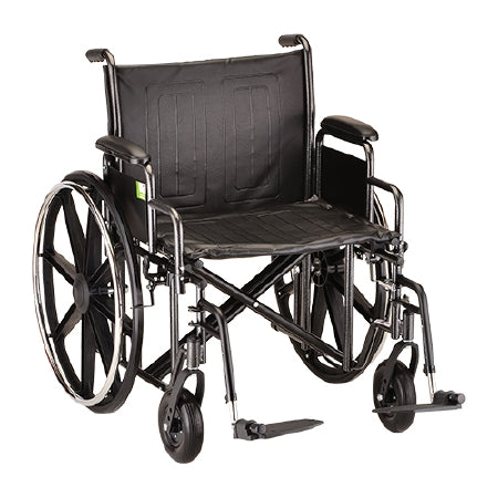 Nova Ortho-Med Wheelchair, Steel Detach Desk Arm Swingaway Ftrst 22" D/S - 5220S