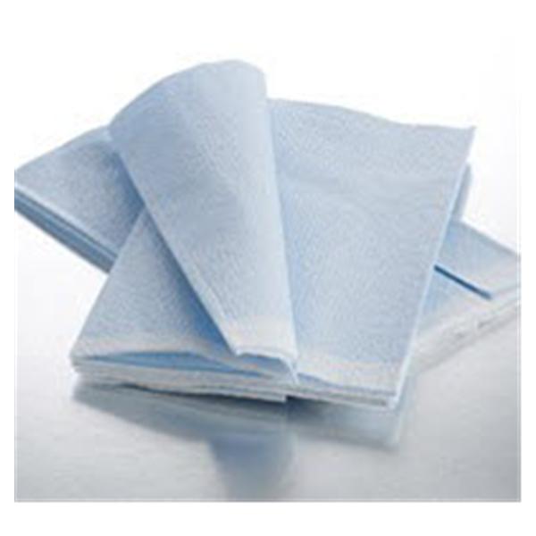 Graham Medical Drape Sheet Fanfold 40 In X 48 In Blue 3 Ply 50/Ca - 317