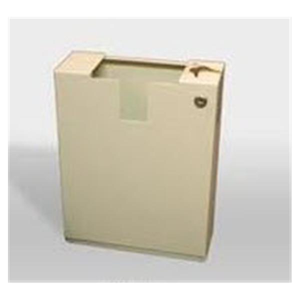 Post Medical Cabinet Sharps Steel Locking For 2.5Gal Containers With Key Ea - 750-L