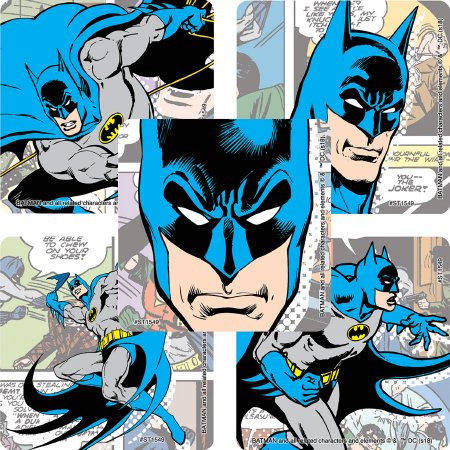 Smilemakers  100 Per Unit Batman Sticker 2.5 Inch - ST1549B