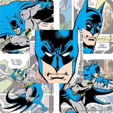 Smilemakers  100 Per Unit Batman Sticker 2.5 Inch - ST1549R