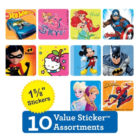 Smilemakers Valuestickers 2500 Per Unit Value Stickers Sticker 1.625 Inch - VLU10R