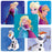 Smilemakers Valuestickers 250 Per Unit Frozen Sticker 1.625 Inch - VST101R