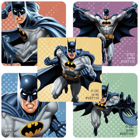 Smilemakers Valuestickers 250 Per Unit Batman Comic Sticker 1.625 Inch - VST110R