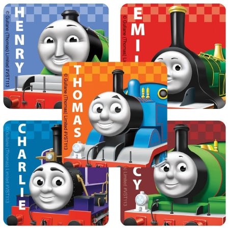 Smilemakers Valuestickers 250 Per Unit Thomas The Train Sticker 1.625 Inch - VST113R