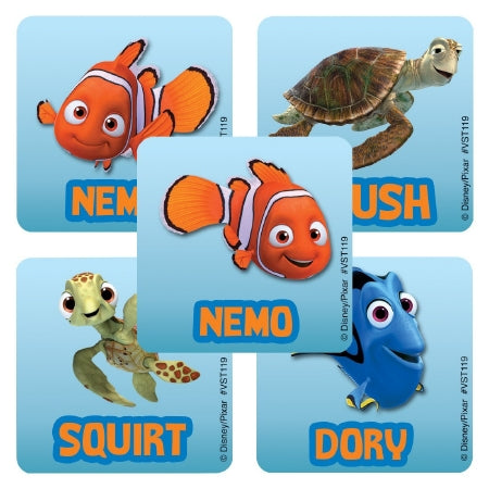 Smilemakers Valuestickers 250 Per Unit Finding Nemo Sticker 1.625 Inch - VST119R