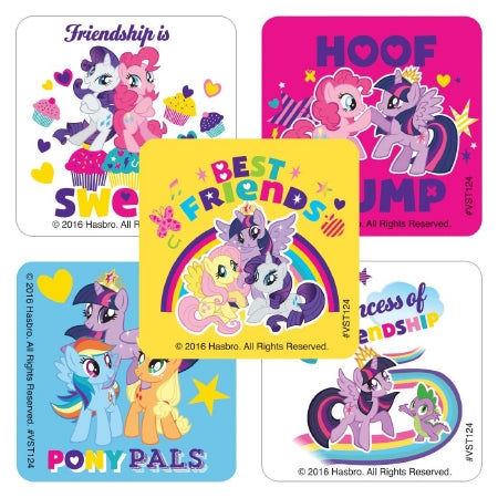 Smilemakers Valuestickers 250 Per Unit My Little Pony Sticker 1.625 Inch - VST124R