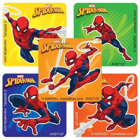 Smilemakers Valuestickers 250 Per Unit Spider-Man Sticker 1.625 Inch - VST137R