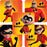 Smilemakers Valuestickers 250 Per Unit The Incredibles Sticker 1.625 Inch - VST143P
