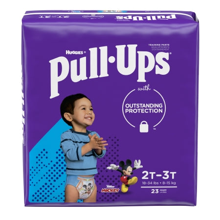 Kimberly Clark Male Toddler Training Pants Pull-Ups Learning Designs For Boys 2T To 3T Disposable Moderate Absorbency - 51334