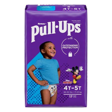 Kimberly Clark Male Toddler Training Pants Pull-Ups Learning Designs For Boys 3T To 4T Disposable Moderate Absorbency - 51355