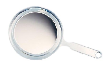 Palmero Mirror, Hand Dbl Sided Durable Plas Lg (1/Bx) - 45