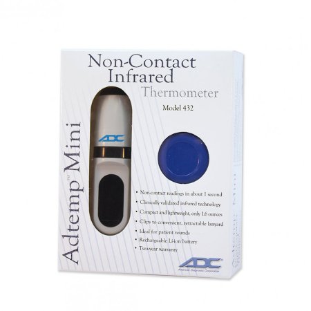 AdTemp - Non-Contact Skin Surface Thermometer Adtemp Infrared Skin Probe Handheld - 432