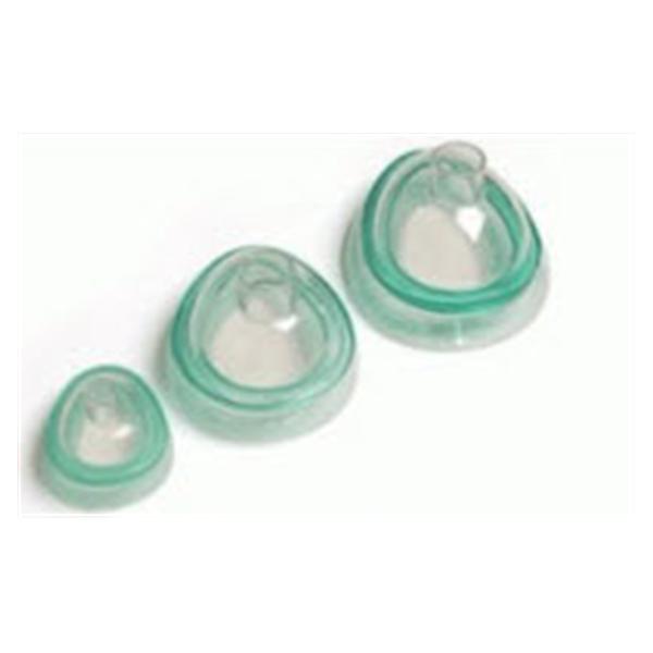 O-Two Medical Technologies Mask Anesthesia Adult/Pediatric Small Silicone Clear Disposable W/O Tubing 12/Ca - 02FM5207-CS