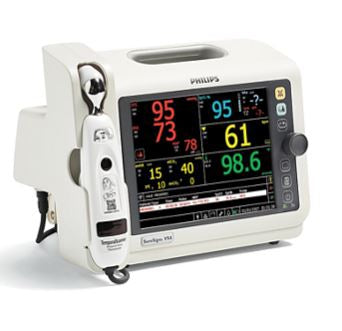 Auxo Medical Refurbished Vital Signs Monitor Patient Vital Signs Monitoring Type Nibp, Spo2, Tempeture Battery - AM-SURESIGN-VS4